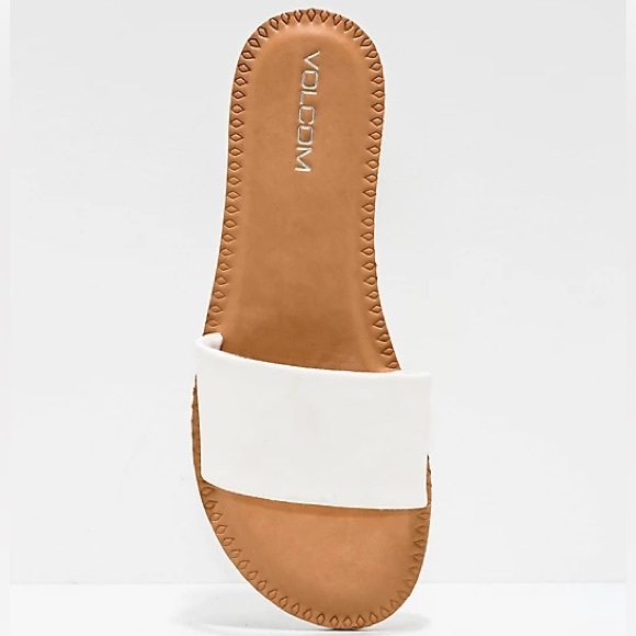 Volcom Shoes - VOLCOM SIMPLE SLIDE SANDALS - WHITE